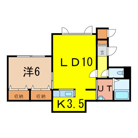 セピアコートの物件間取画像